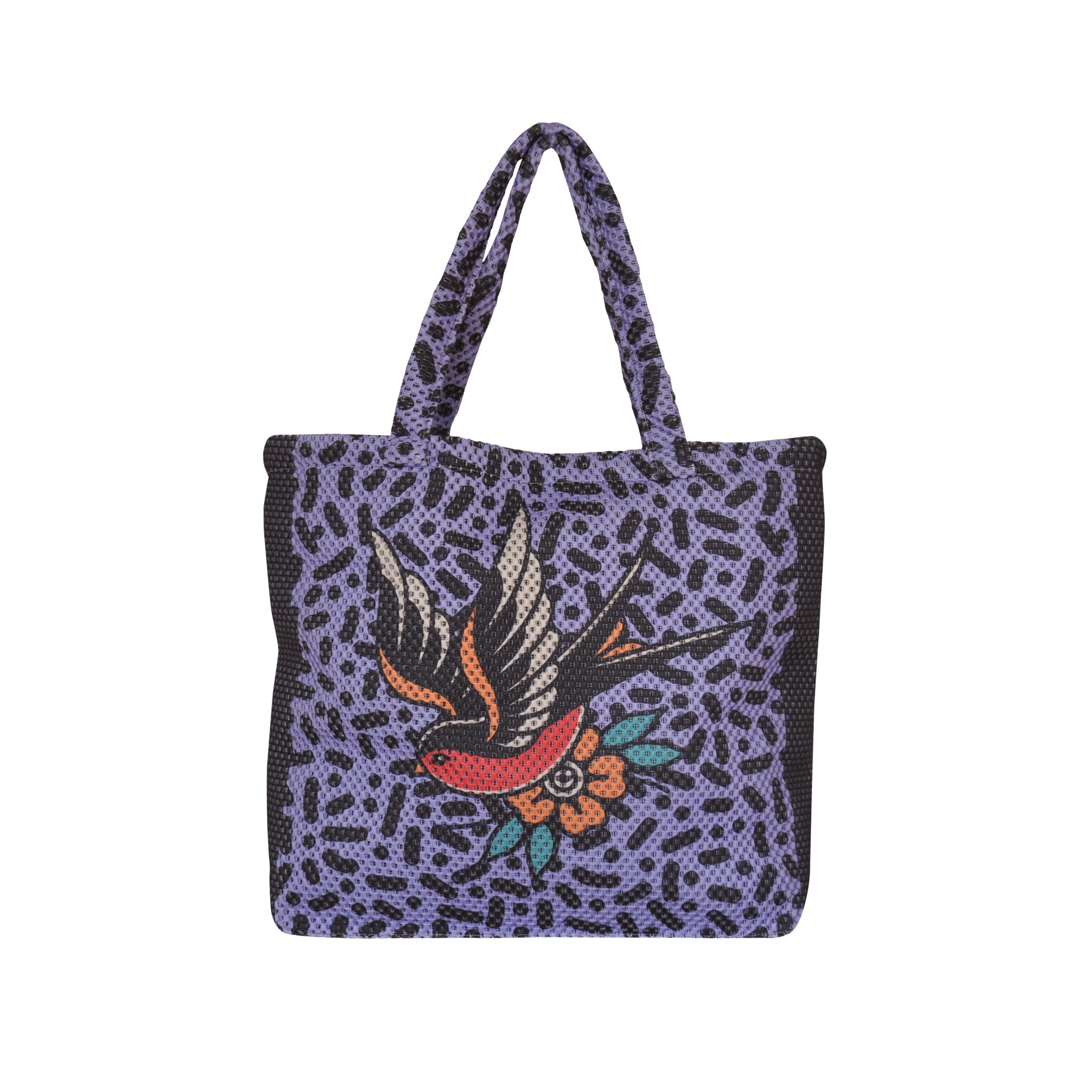 Borsa in tessuto 3D Tattoo Uccello