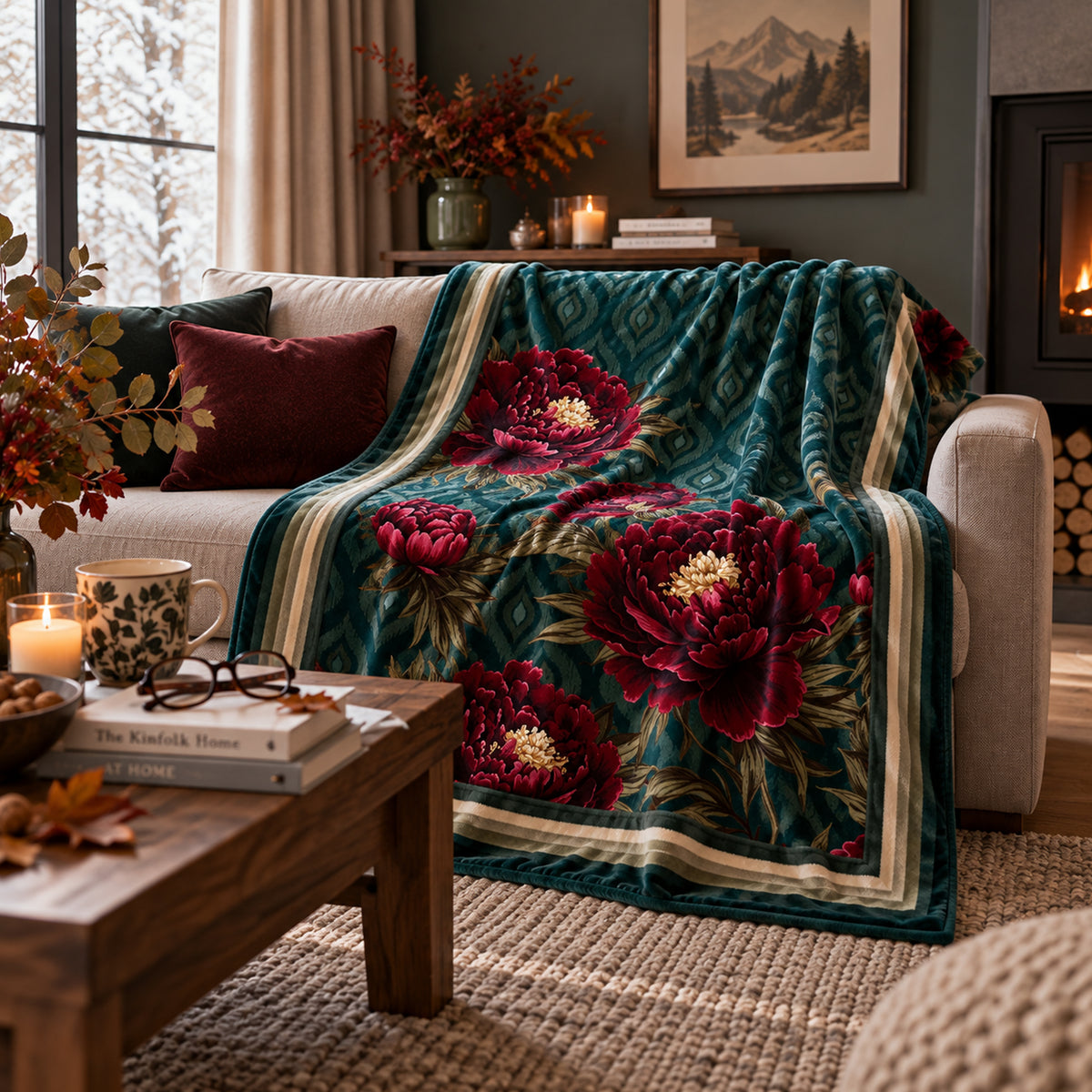 Plaid Greta Verde