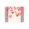 Americana Secret Love Righe nere set da 2 pezzi
