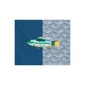 Americana Aquarium Blu set da 2 pezzi