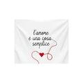 Americana Loving "l'amore è una cosa semplice" set da 2 pezzi