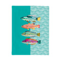 Aquarium Teal Dishcloth