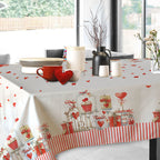 Tovaglia Secret Love Righe rosse