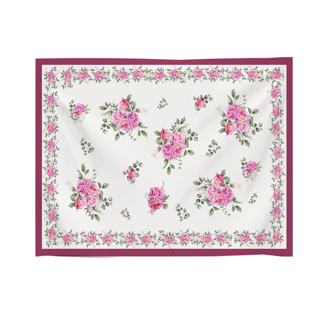 Peony Pink Tablecloth