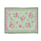 Green Peony Tablecloth