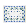 Yoko tablecloth with blue flowers