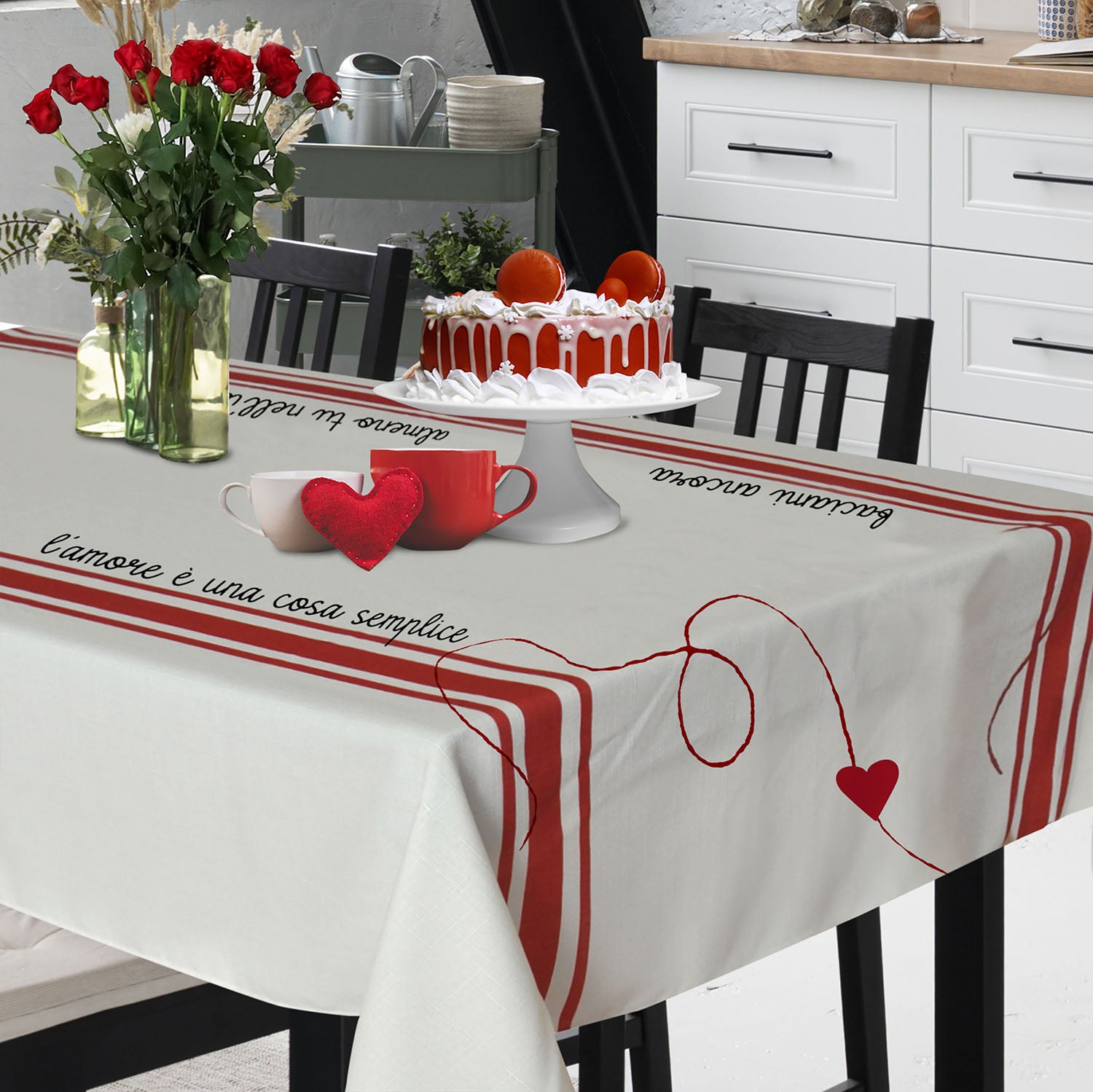 Tovaglia Loving "Baciami ancora"