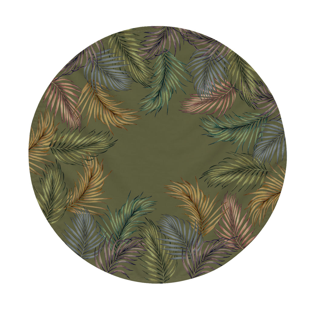 Tovaglia Tonda Palm Verde