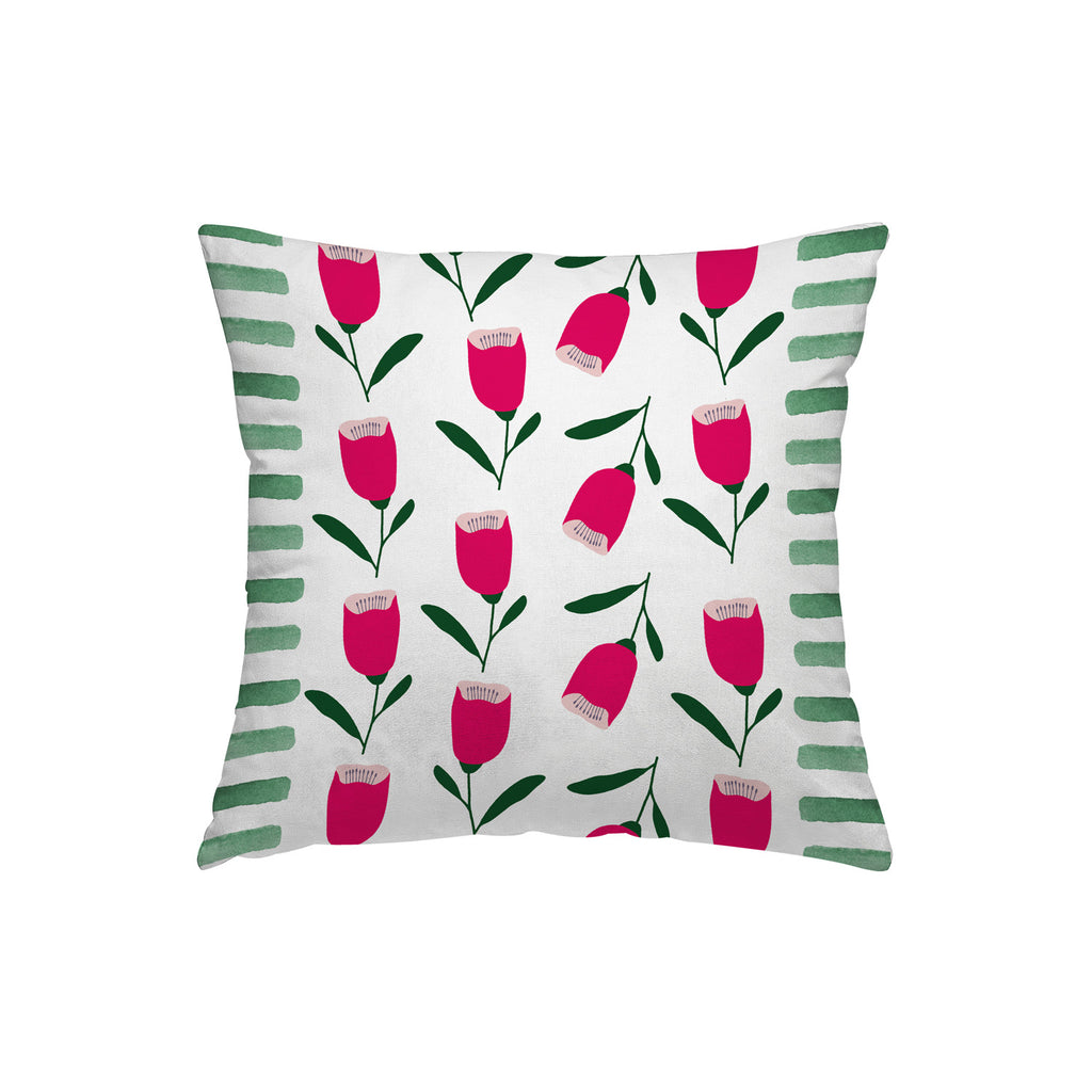 Cuscino Yoko fiori fucsia