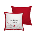 Cuscino Loving "io che amo solo te"