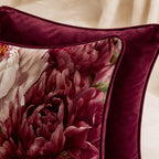 Cuscino Quadrato Eva Bordeaux