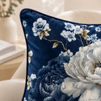 Cuscino Quadrato Eva Blu