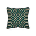 Cuscino Quadrato Greta Verde Geometrico