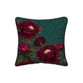 Cuscino Quadrato Greta Verde Fiori