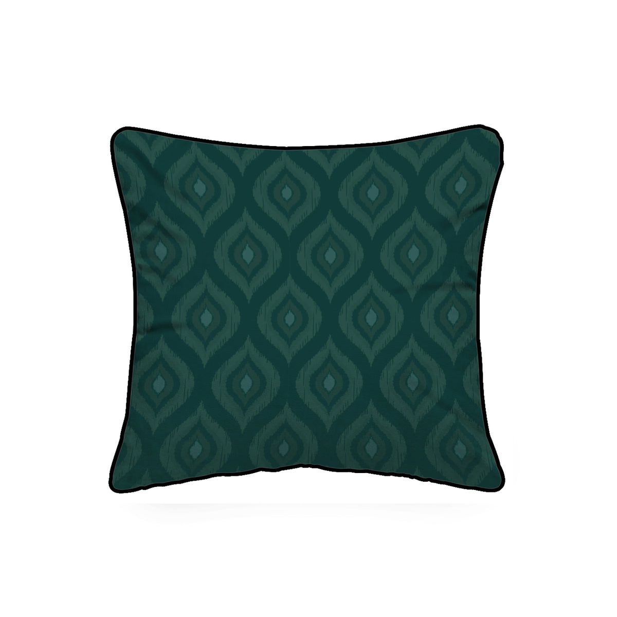 Cuscino Quadrato Greta Verde Fiori