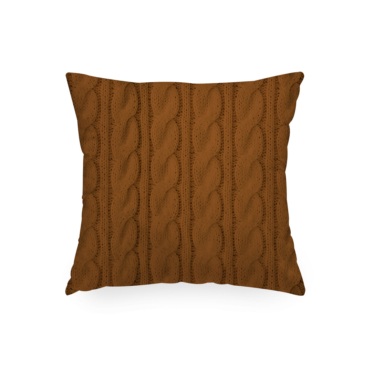 Cuscino Quadrato Tricot Astratto Cotto