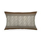 Cuscino Rettangolare Tricot Treccia