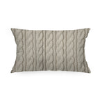Cuscino Rettangolare Tricot Treccia