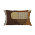 Cuscino Rettangolare Tricot Astratto Cotto