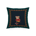 Cuscino Quadrato Sport Bear Sciatore