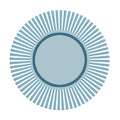 Coated Placemat Dinamic Light Blue 2-piece set