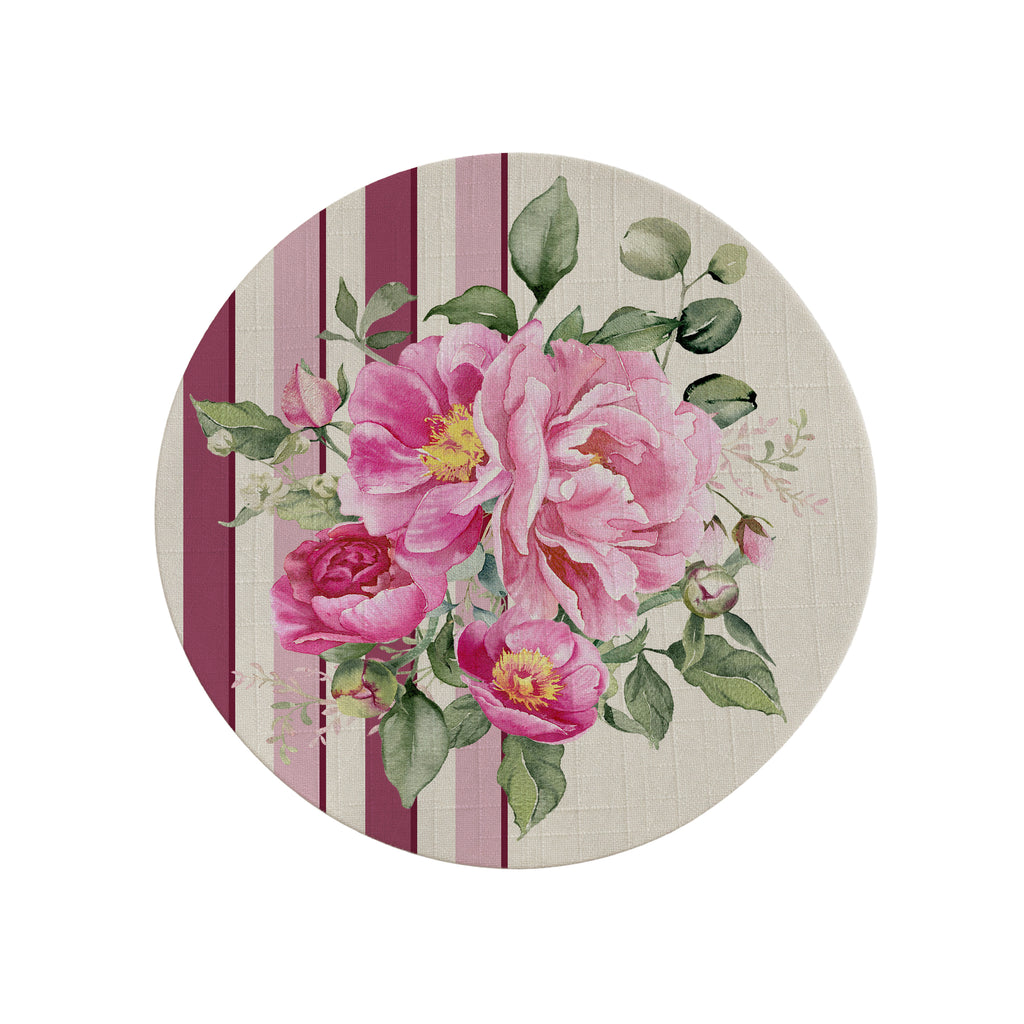 Sottopiatto Peony Rosa (Set 2 Pezzi)