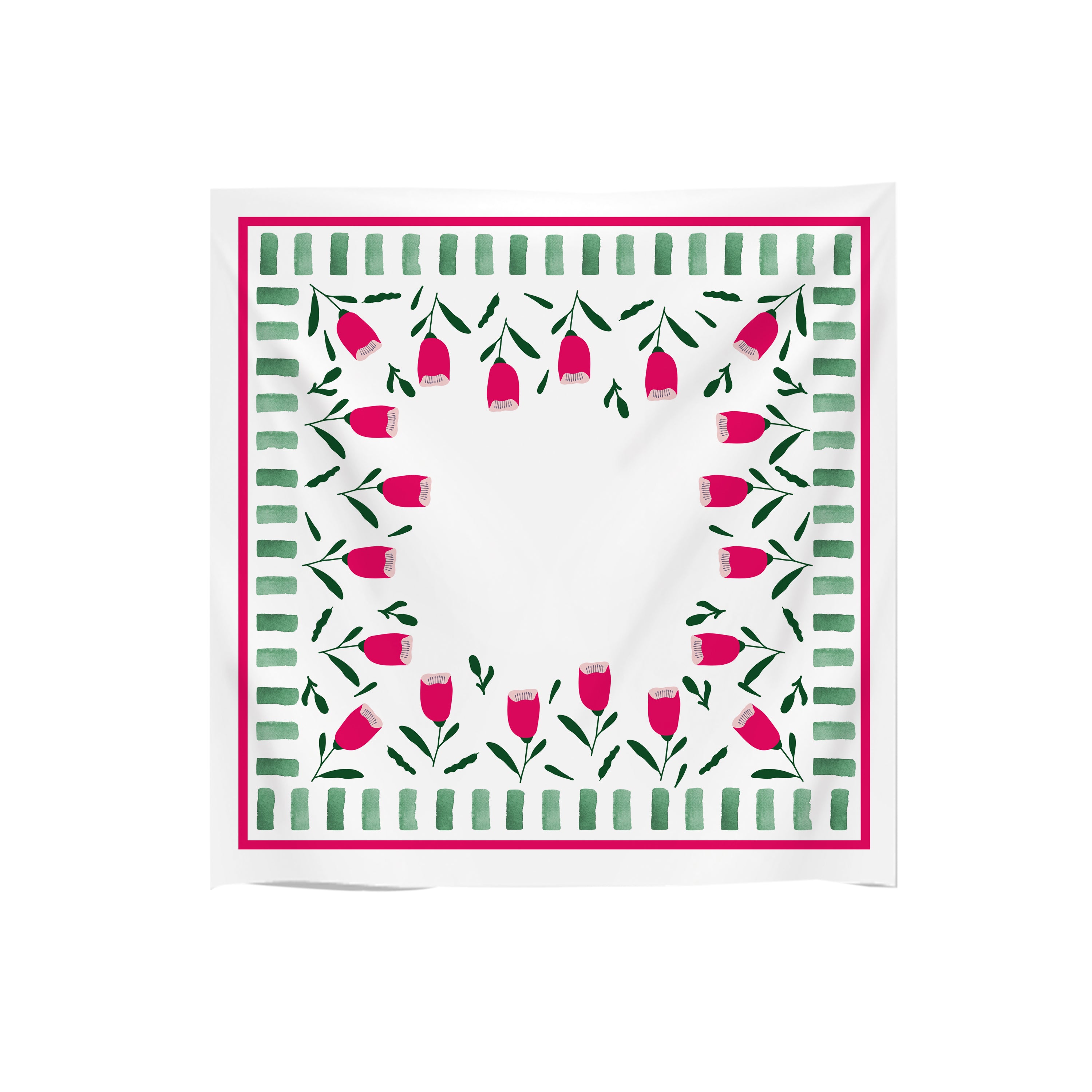 Centrotavola piazzato yoko fiori fucsia