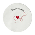 Sottopiatto rivestito Loving "Baciami Ancora" set da 2 pezzi