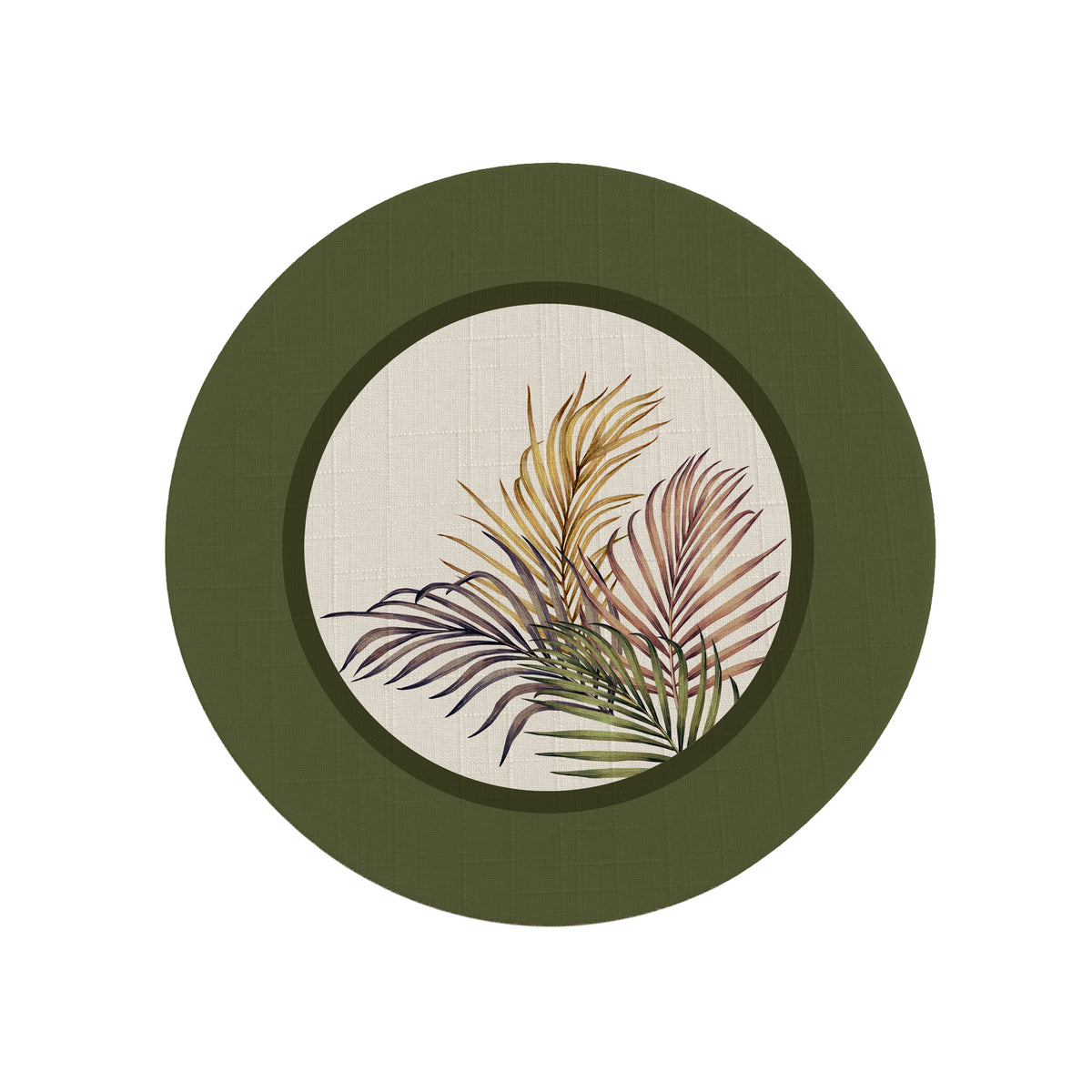 Sottopiatto Palm Verde (Set 2 Pezzi)