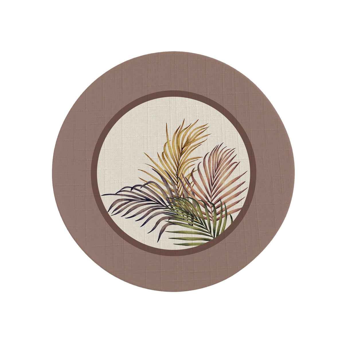 Sottopiatto Palm Malva (Set 2 Pezzi)