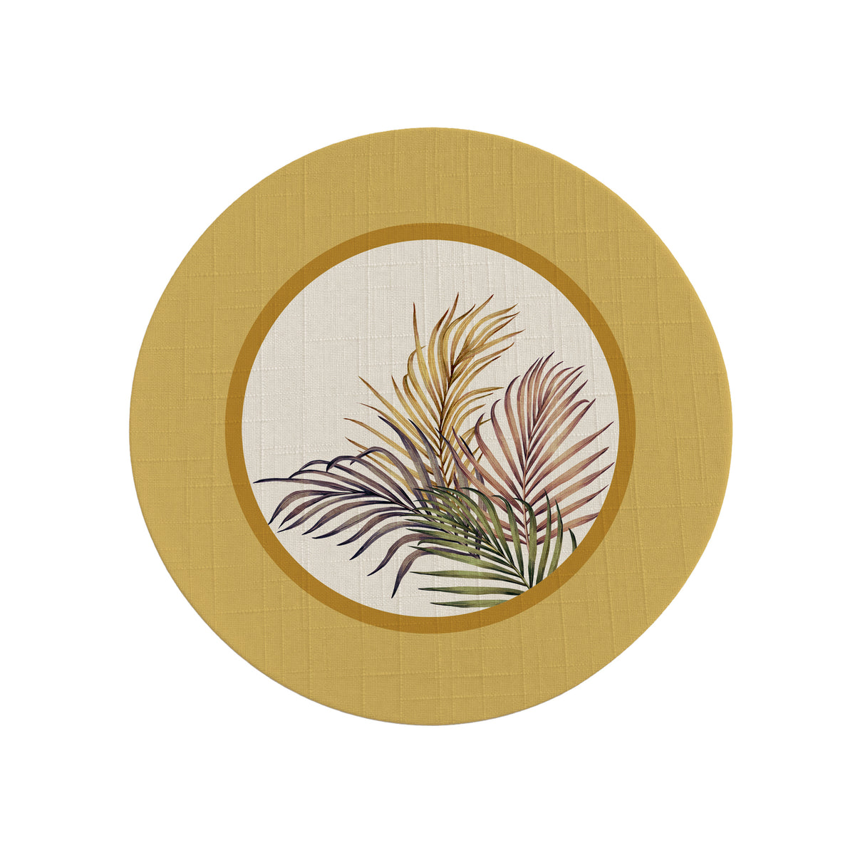 Sottopiatto Palm Avorio (Set 2 Pezzi)