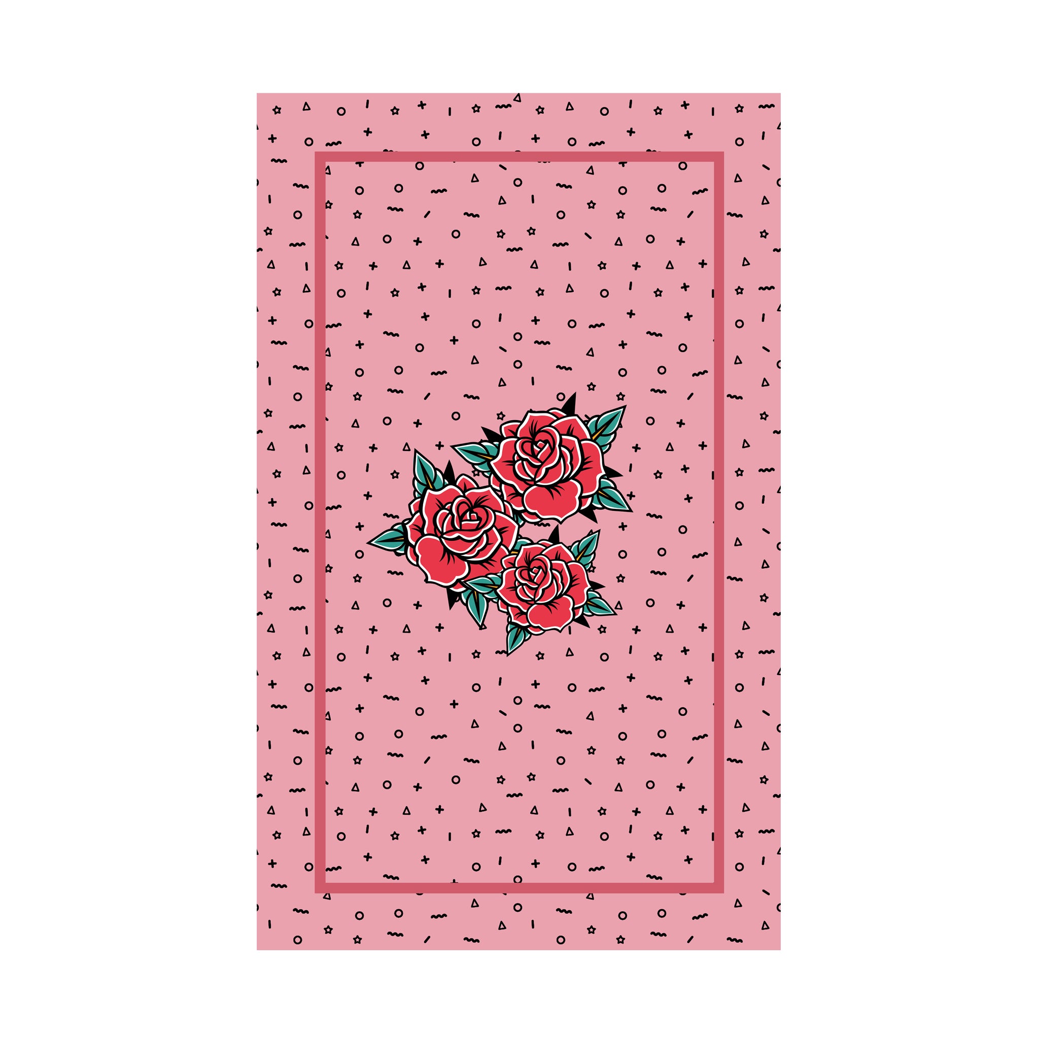 Maxi telo Tattoo Rose
