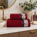 Asciugamani Naim Bordeaux