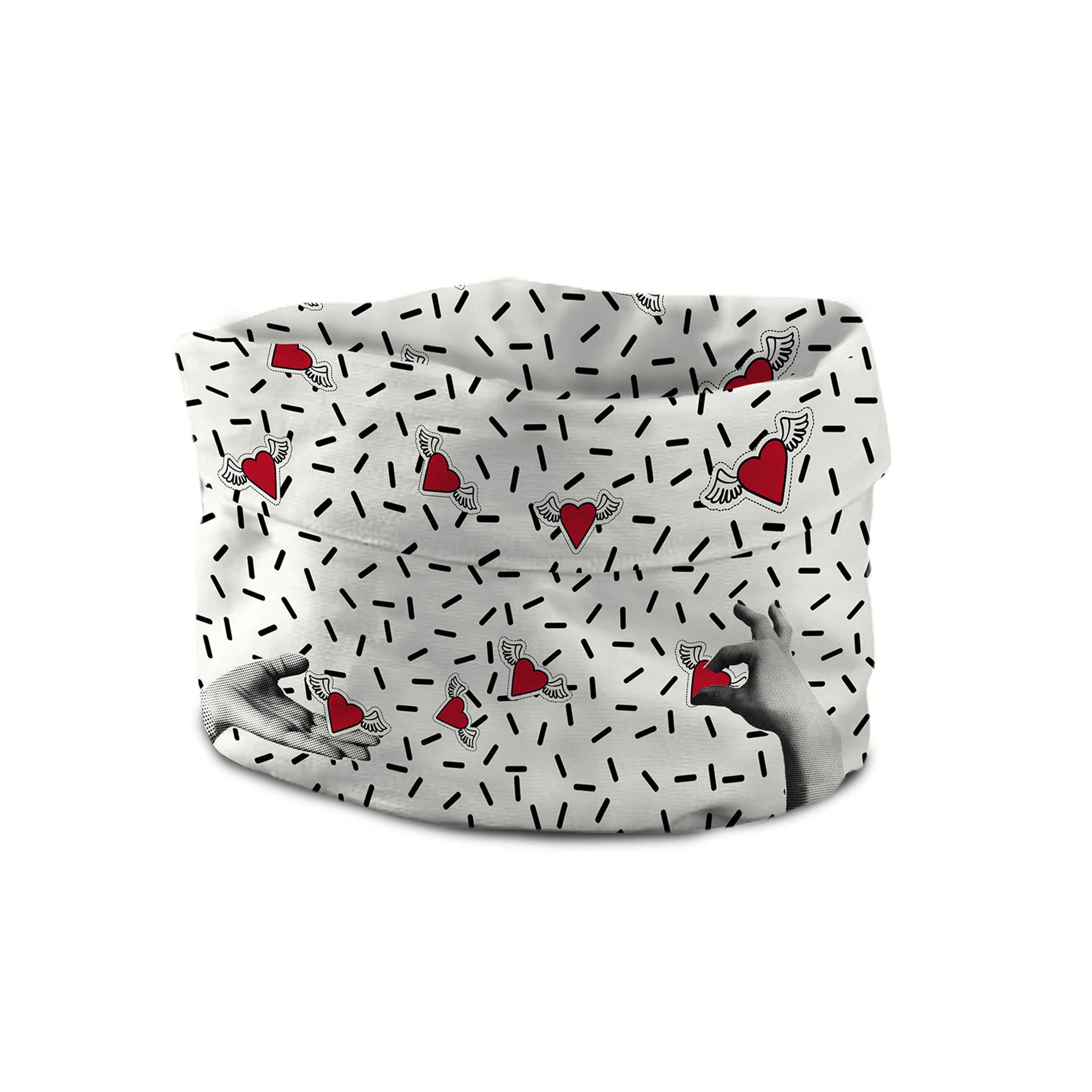 Cestino porta tutto Loving "Amore Volante"