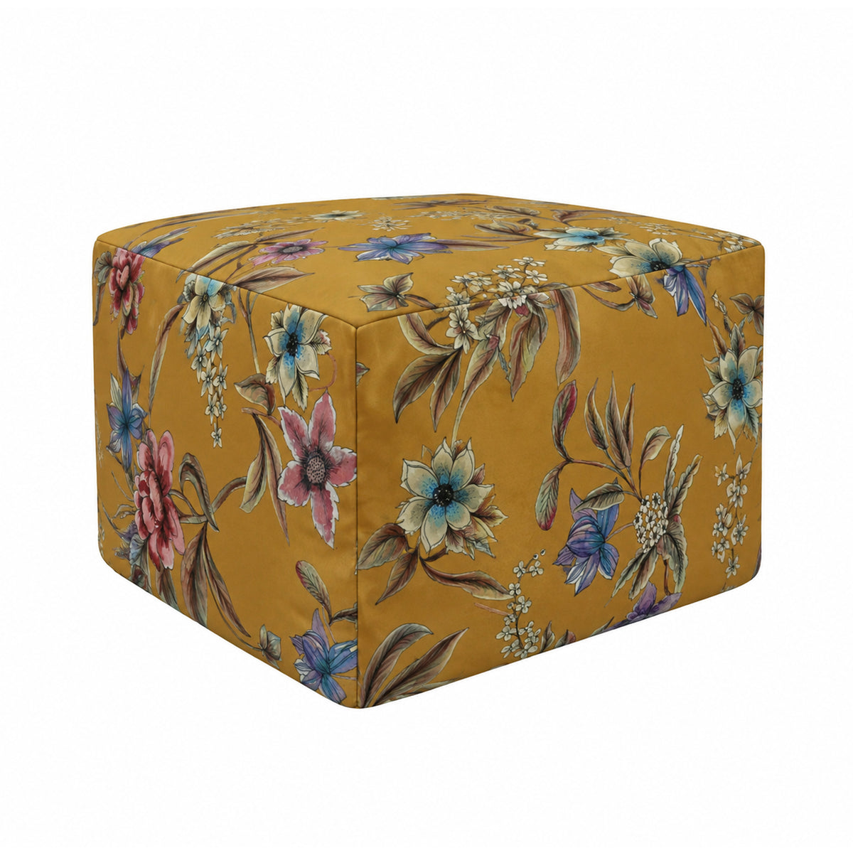 Pouf Quadrato Astor Senape