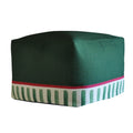 Yoko Square Fuchsia Pouf