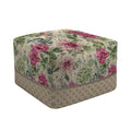 Pouf Quadrato Giardino Beige