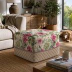 Pouf Quadrato Giardino Beige