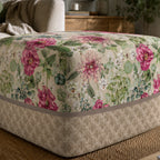 Pouf Quadrato Giardino Beige