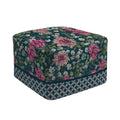 Pouf Quadrato Giardino Blu