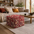 Pouf Quadrato Naim Magenta