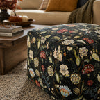 Pouf Quadrato Naim Grigio