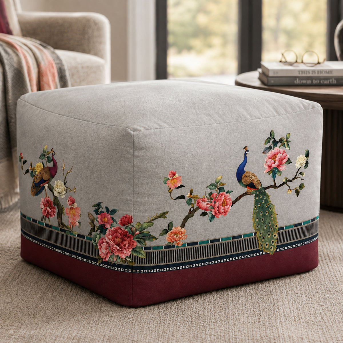 Pouf Quadrato Voliera