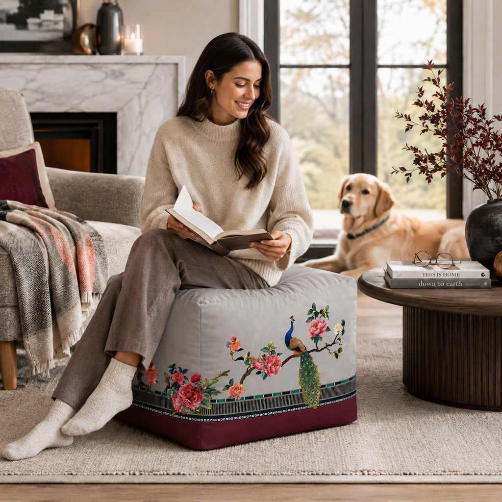 Pouf Quadrato Voliera