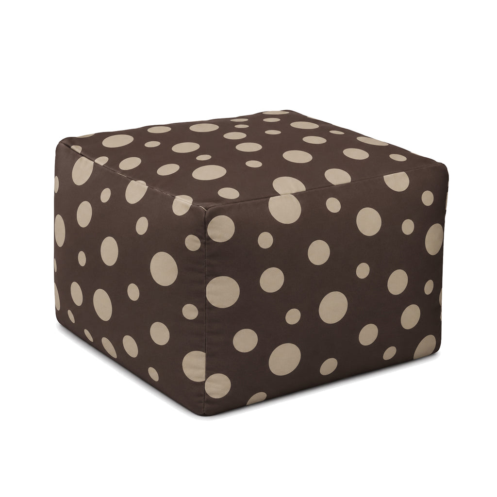 Pouf Quadrato Pois