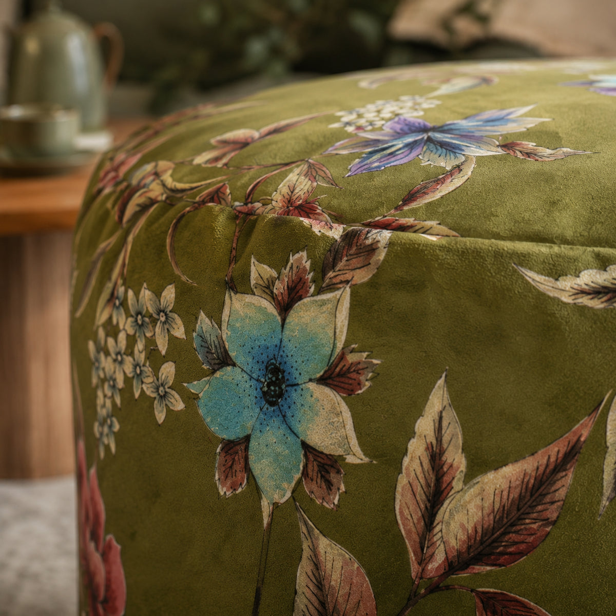 Pouf Rotondo Astor Verde