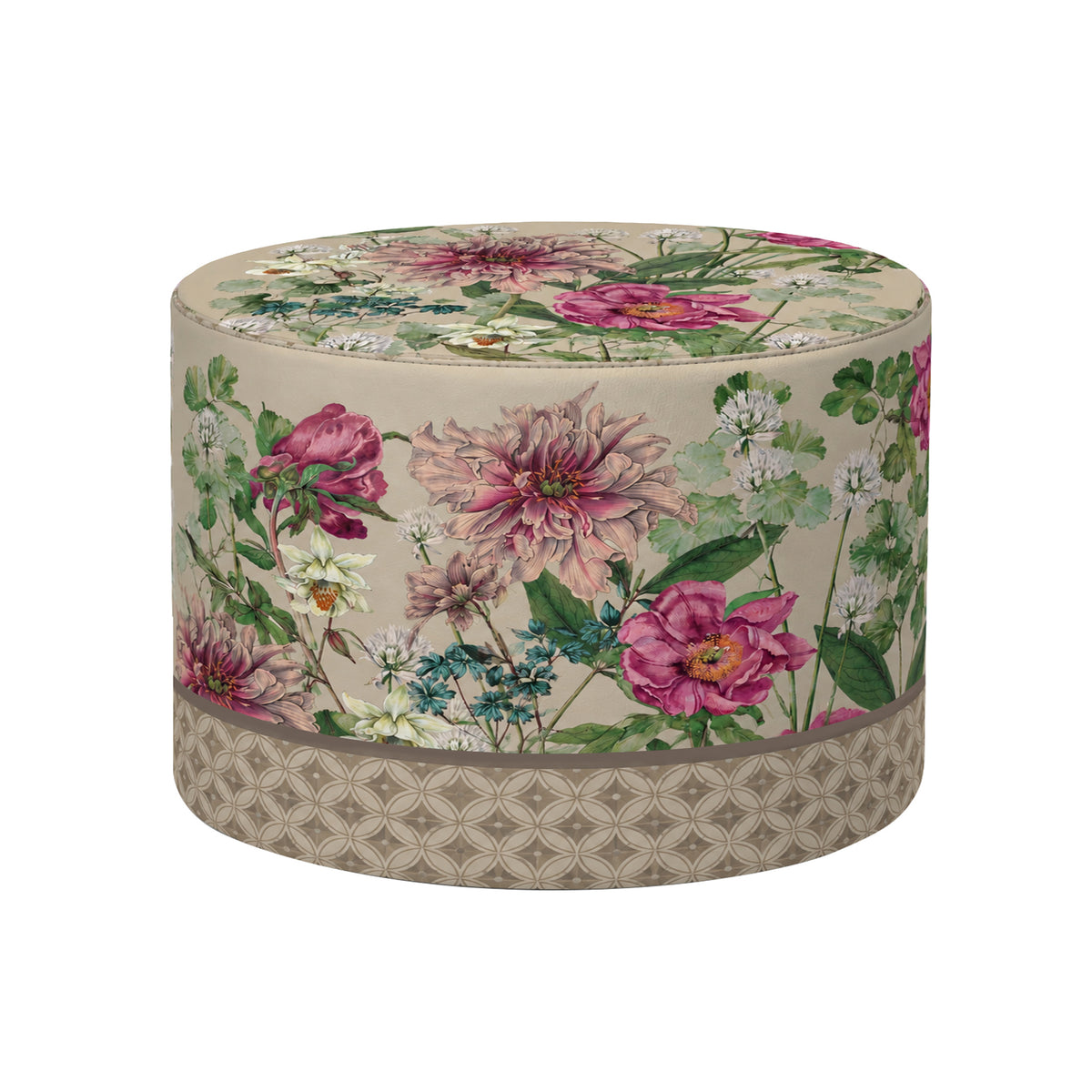 Pouf Rotondo Giardino Beige
