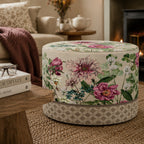 Pouf Rotondo Giardino Beige