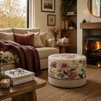 Pouf Rotondo Giardino Beige