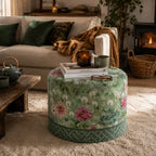Pouf Rotondo Giardino Verde